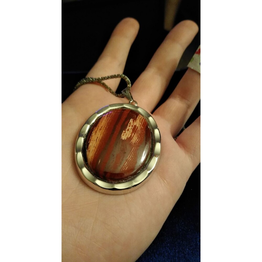 Natural Gemstone Vintage handmade pendan